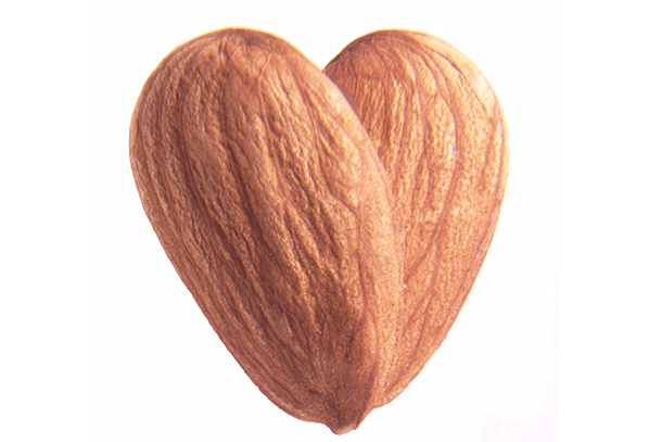 two almonds