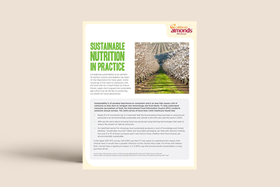 Sustainable Nutrition in Practice Handout