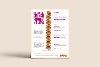 Crunch power of almonds